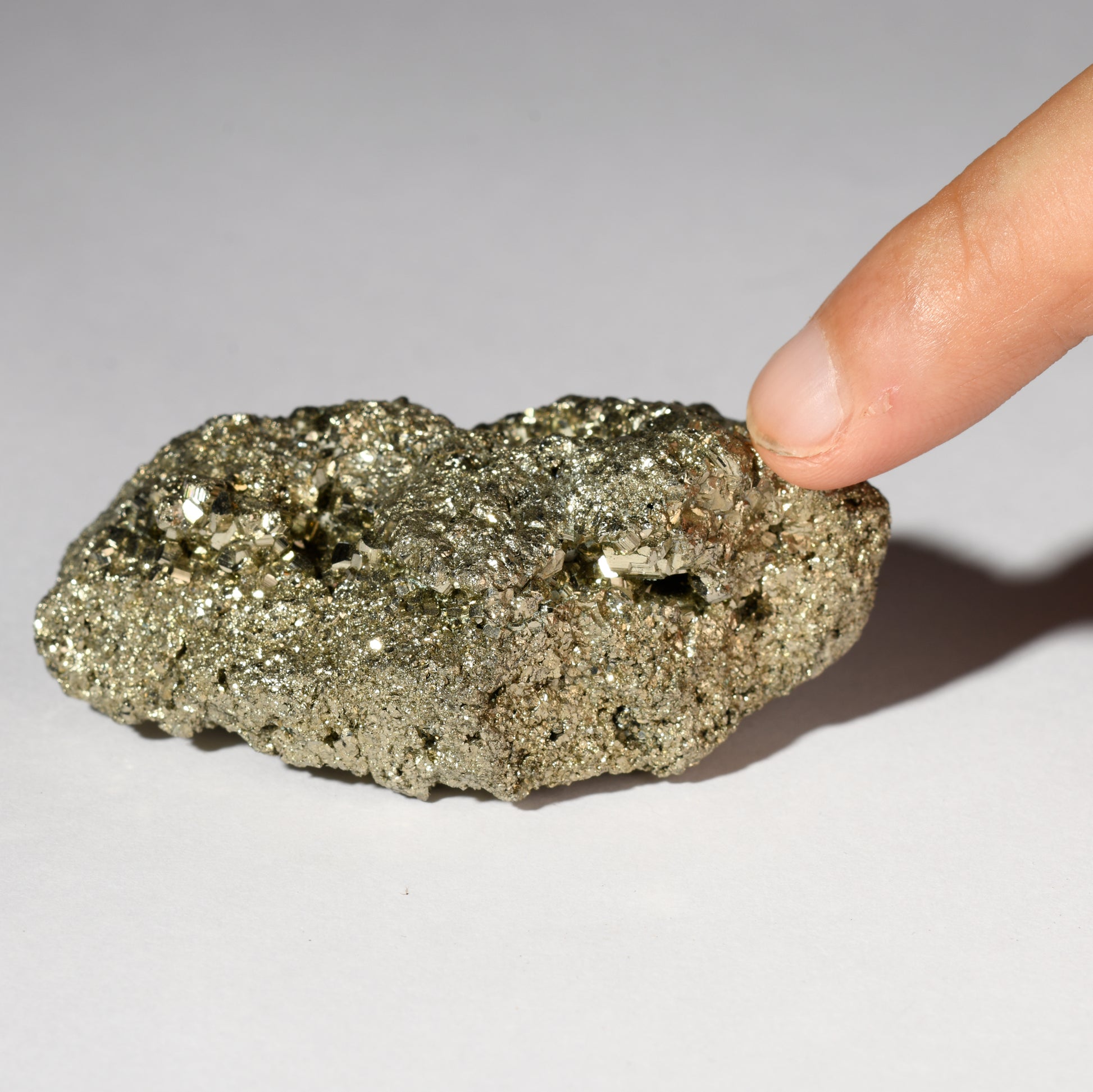 Real Pyrite Crystal Raw Stone