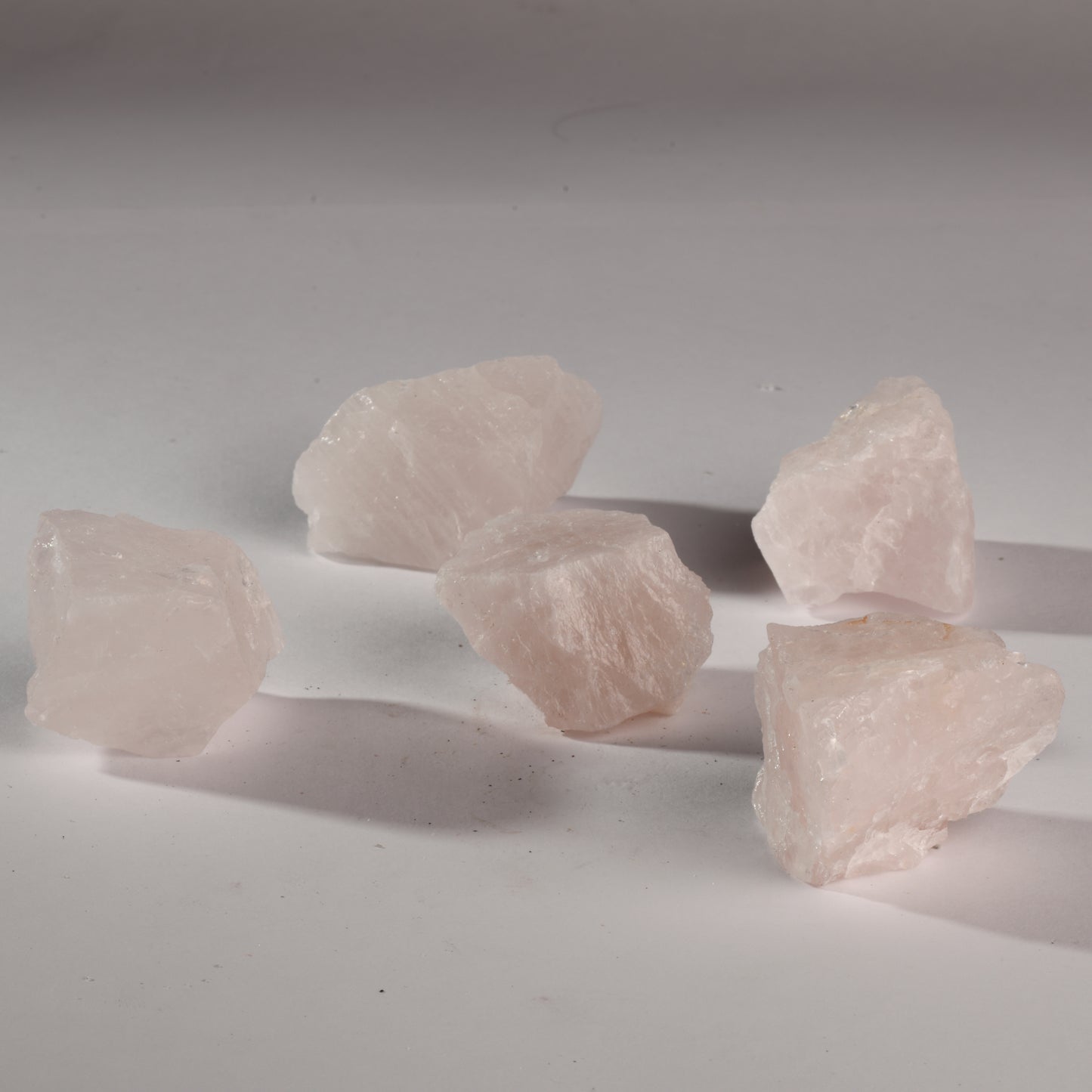 Real Rose Quartz Crystal Raw Stone