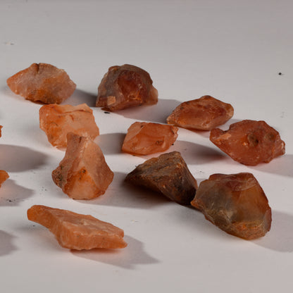 Real Orange Carnelian Crystal Raw Stone