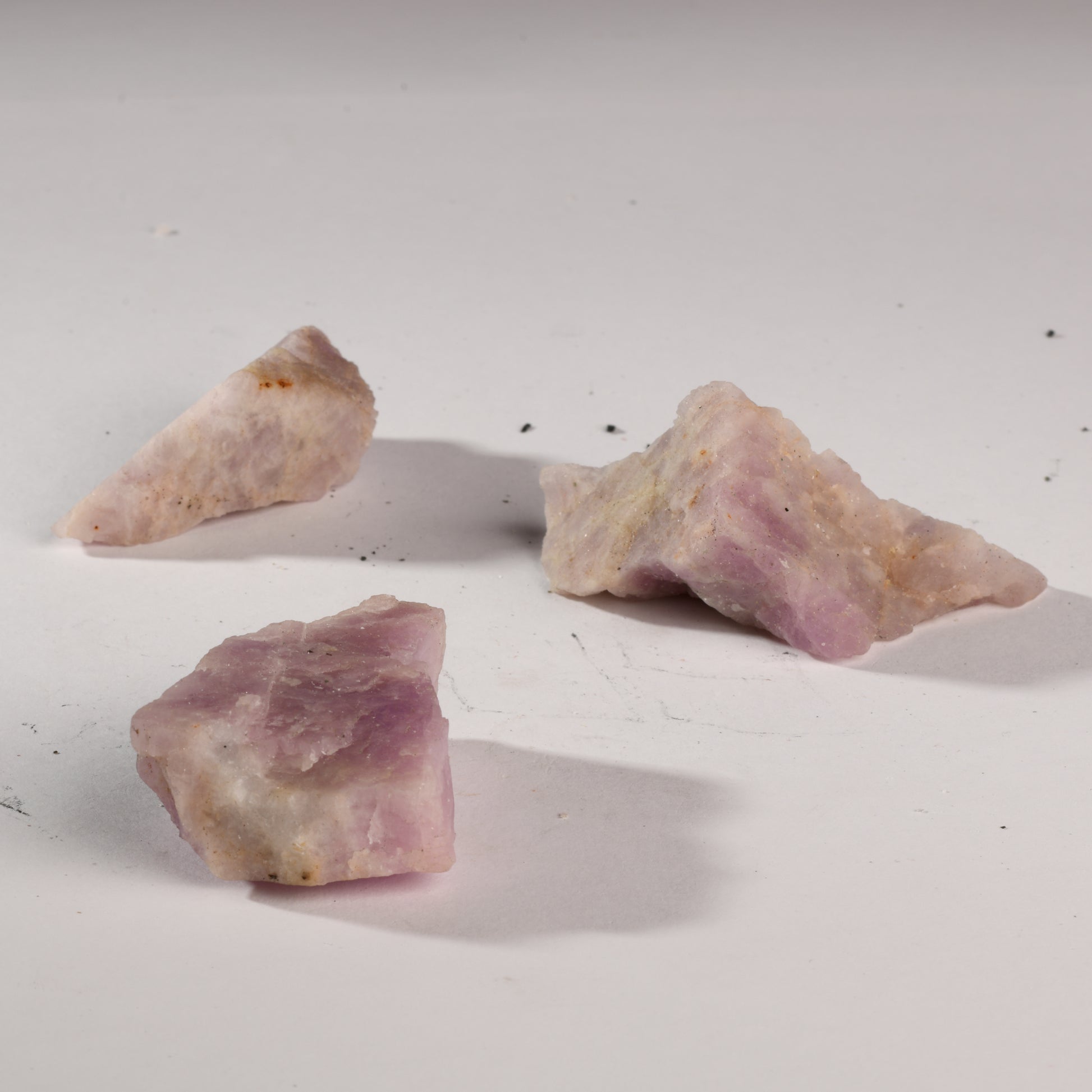 Real Kunzite Crystal Raw Stone