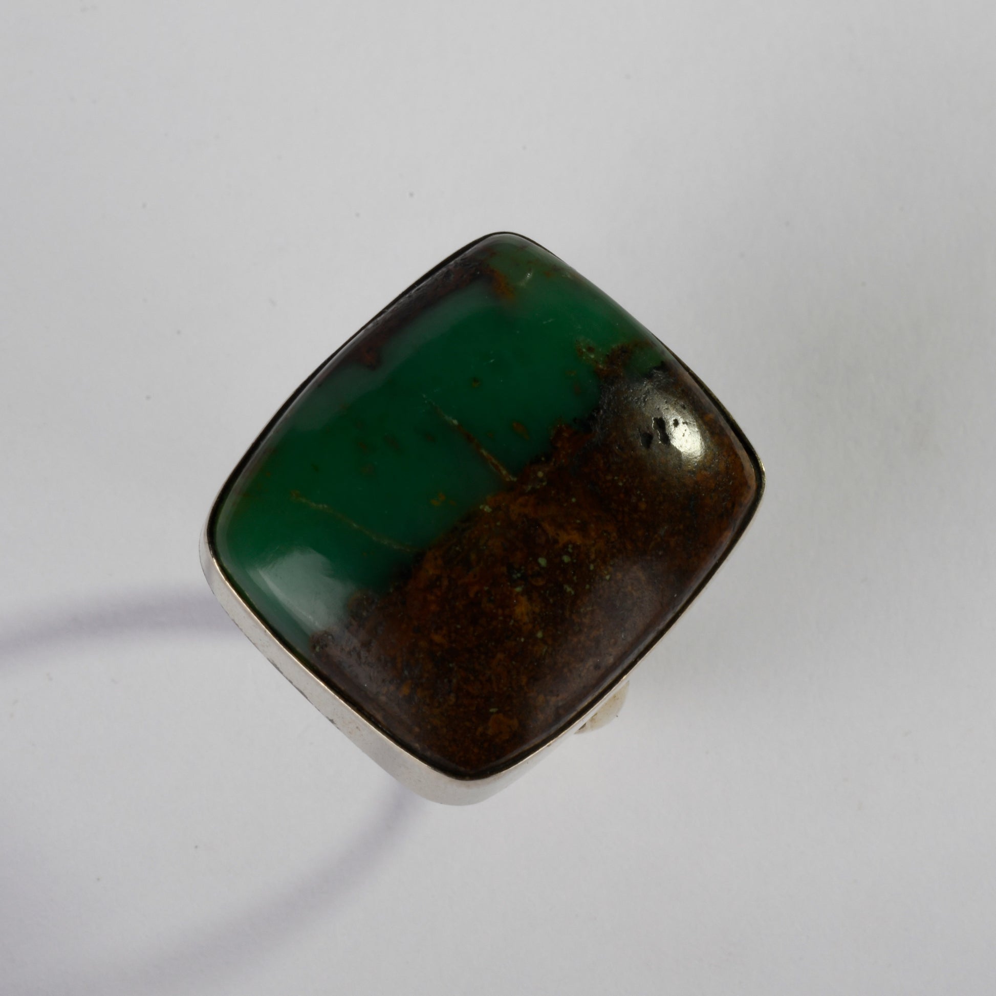 Real Chrysocolla Crystal and Stone Ring Jewellery