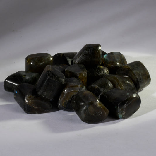 Real Labradorite Crystal Tumbles/Tumbled Stone