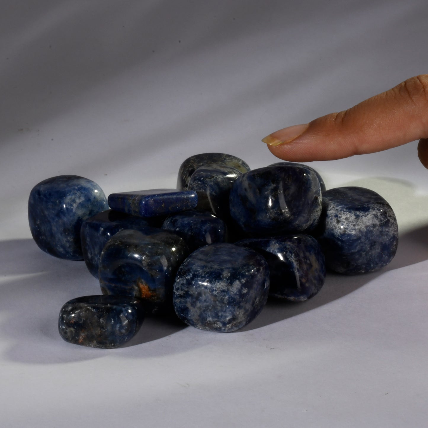 Real Lapis Lazuli Crystal Tumbles/Tumbled Stone