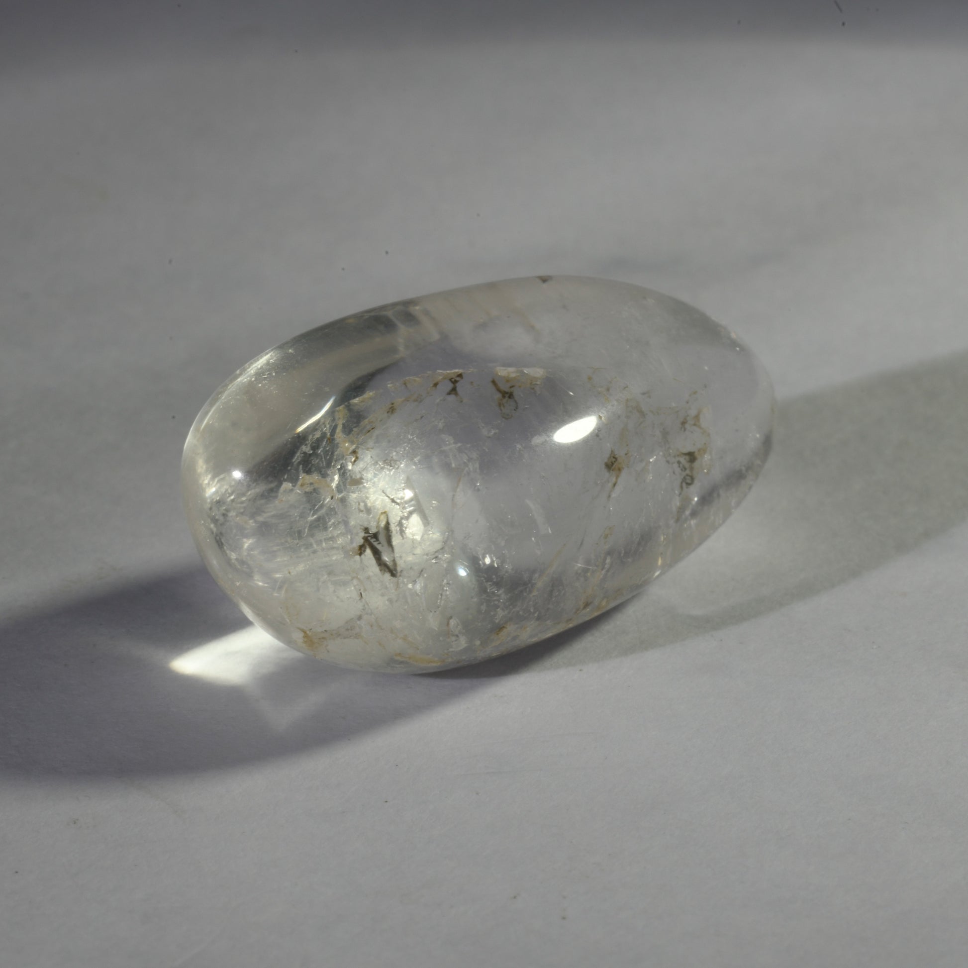 Real Clear Quartz Crystal Tumbles/Tumbled Stone