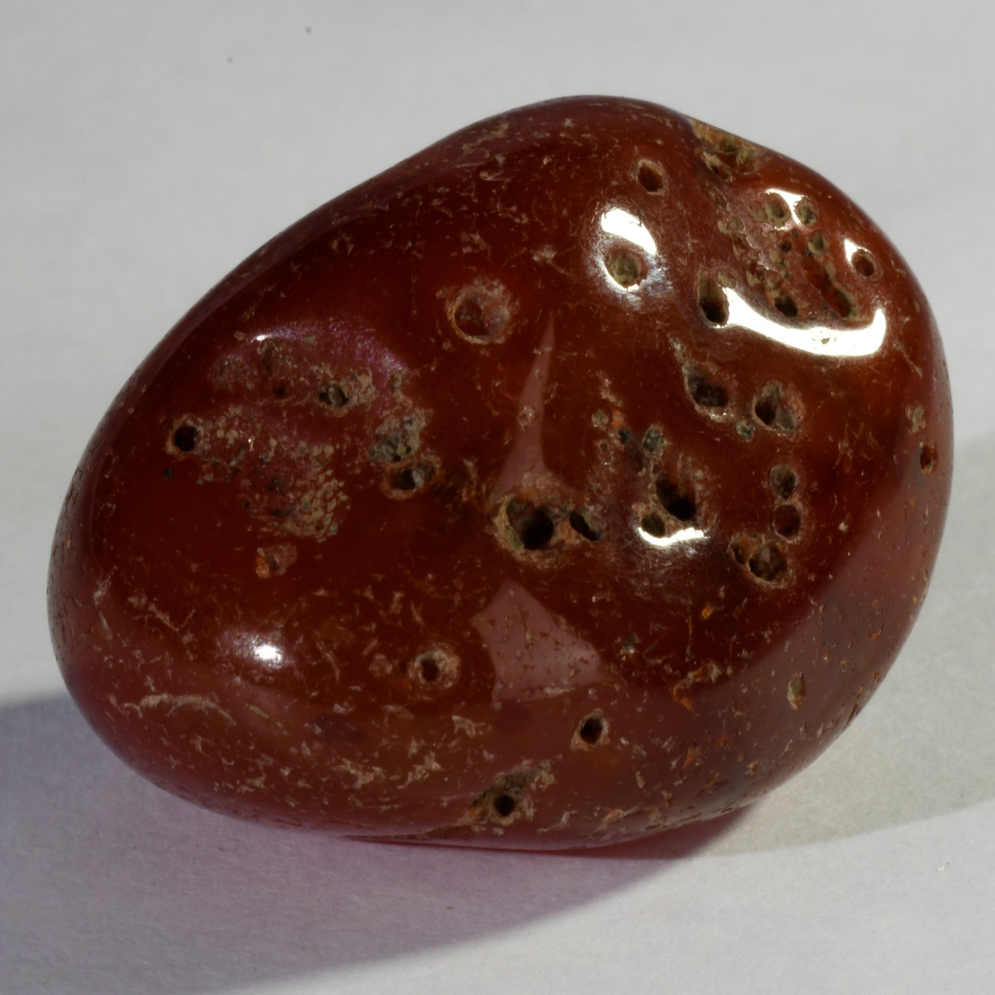 Real Orange Carnelian Crystal Tumbles/Tumbled Stone