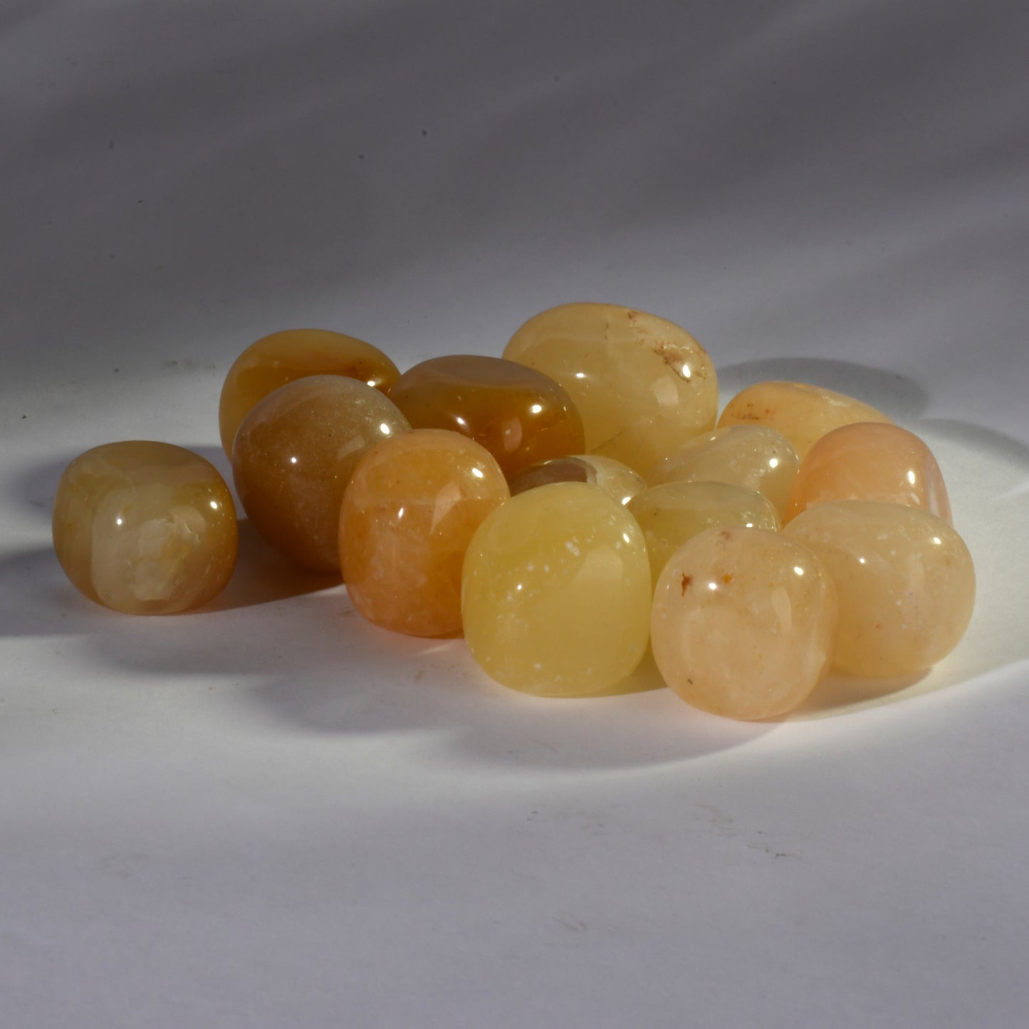 Real Yellow Aventurine Crystal Tumbles/Tumbled Stone