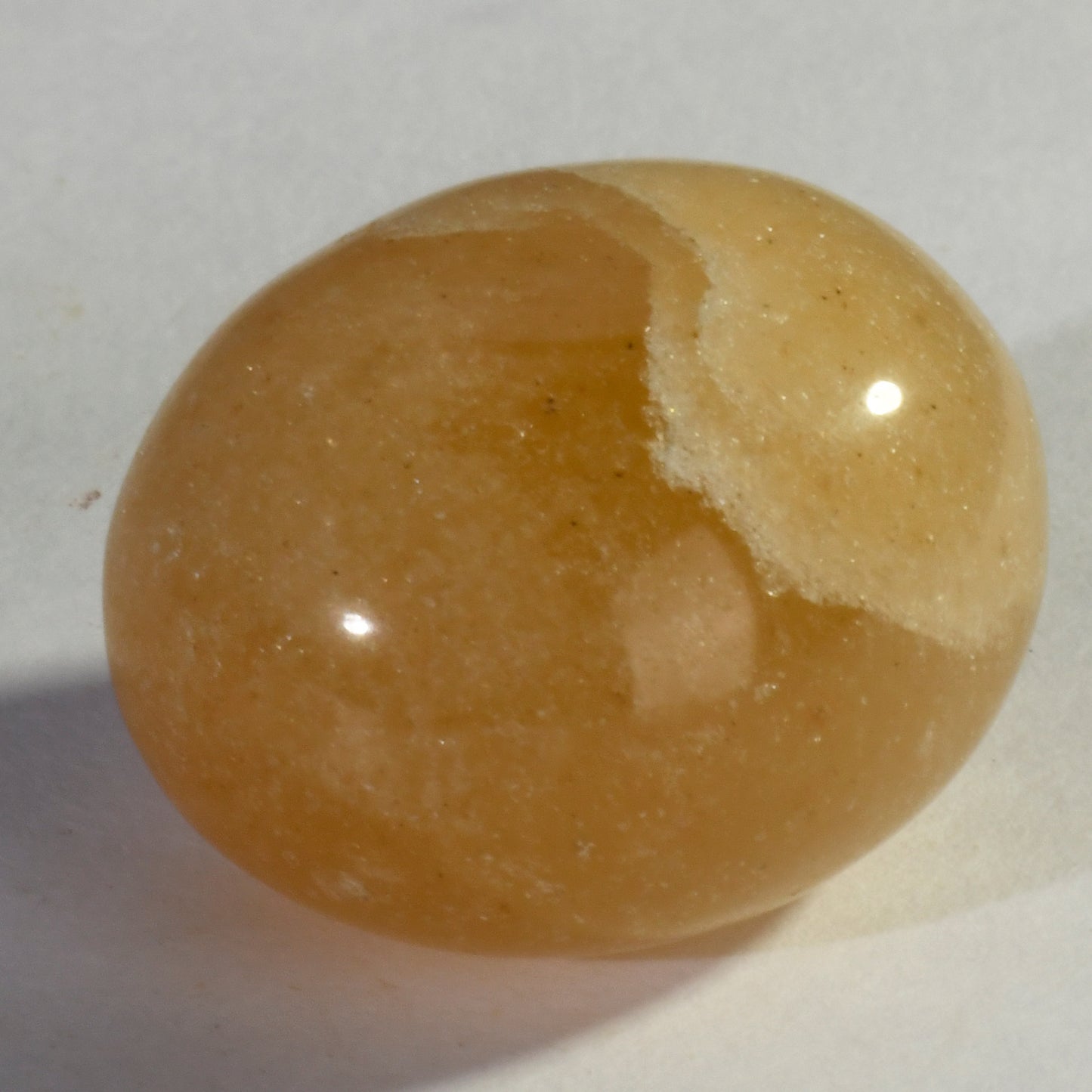 Real Yellow Aventurine Crystal Tumbles/Tumbled Stone