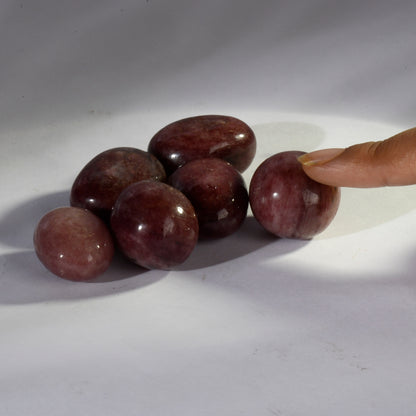 Real Strawberry Quartz Crystal Tumbles/Tumbled Stone