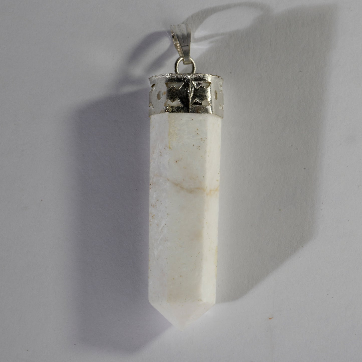 Real Scolecite Crystal and Stone Necklace Point Pendant Jewellery