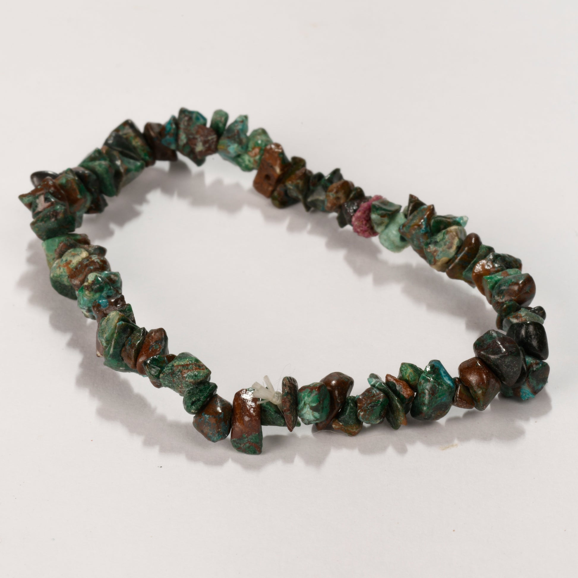 Real Emerald Crystal and Stone Chip Bracelet Jewellery