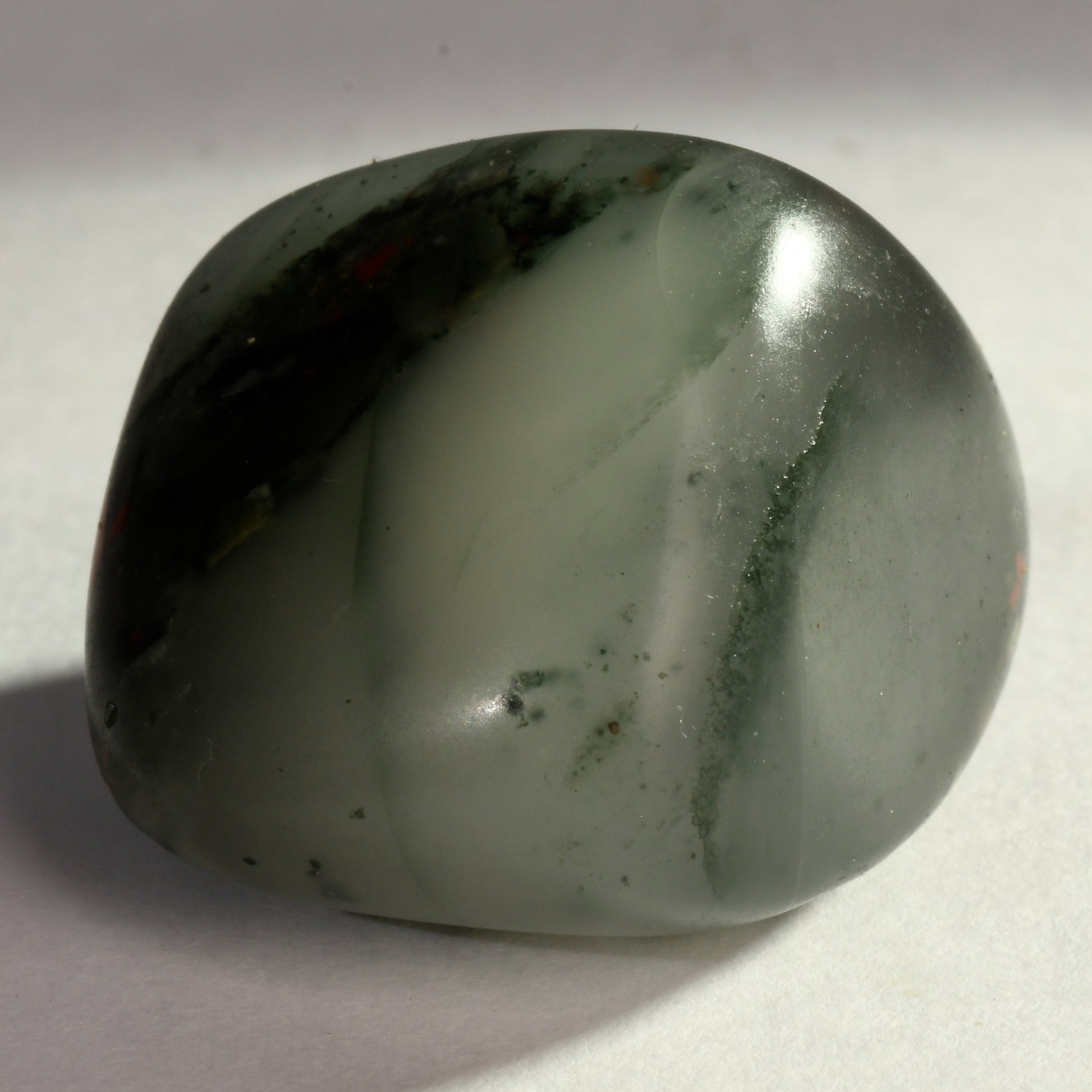 Real African Bloodstone Tumble Crystal Tumbles/Tumbled Stone