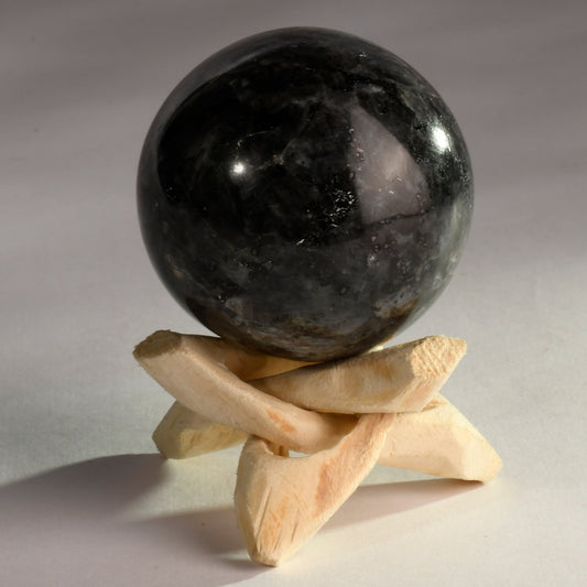 Real Larvikite Crystal Ball Sphere