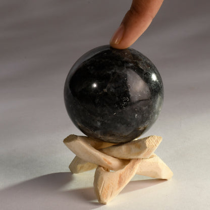 Real Larvikite Crystal Ball Sphere