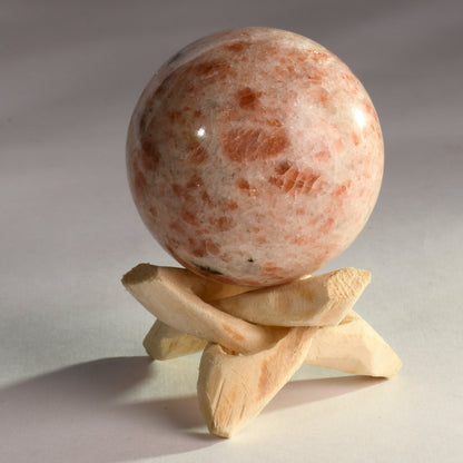 Real Sunstone Crystal Ball Sphere