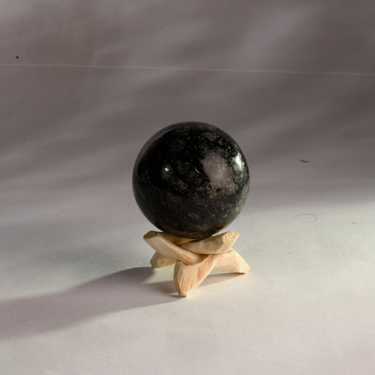 Real Nuummite Crystal Ball Sphere