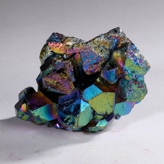 Real Titanium Aura Crystal Clusters