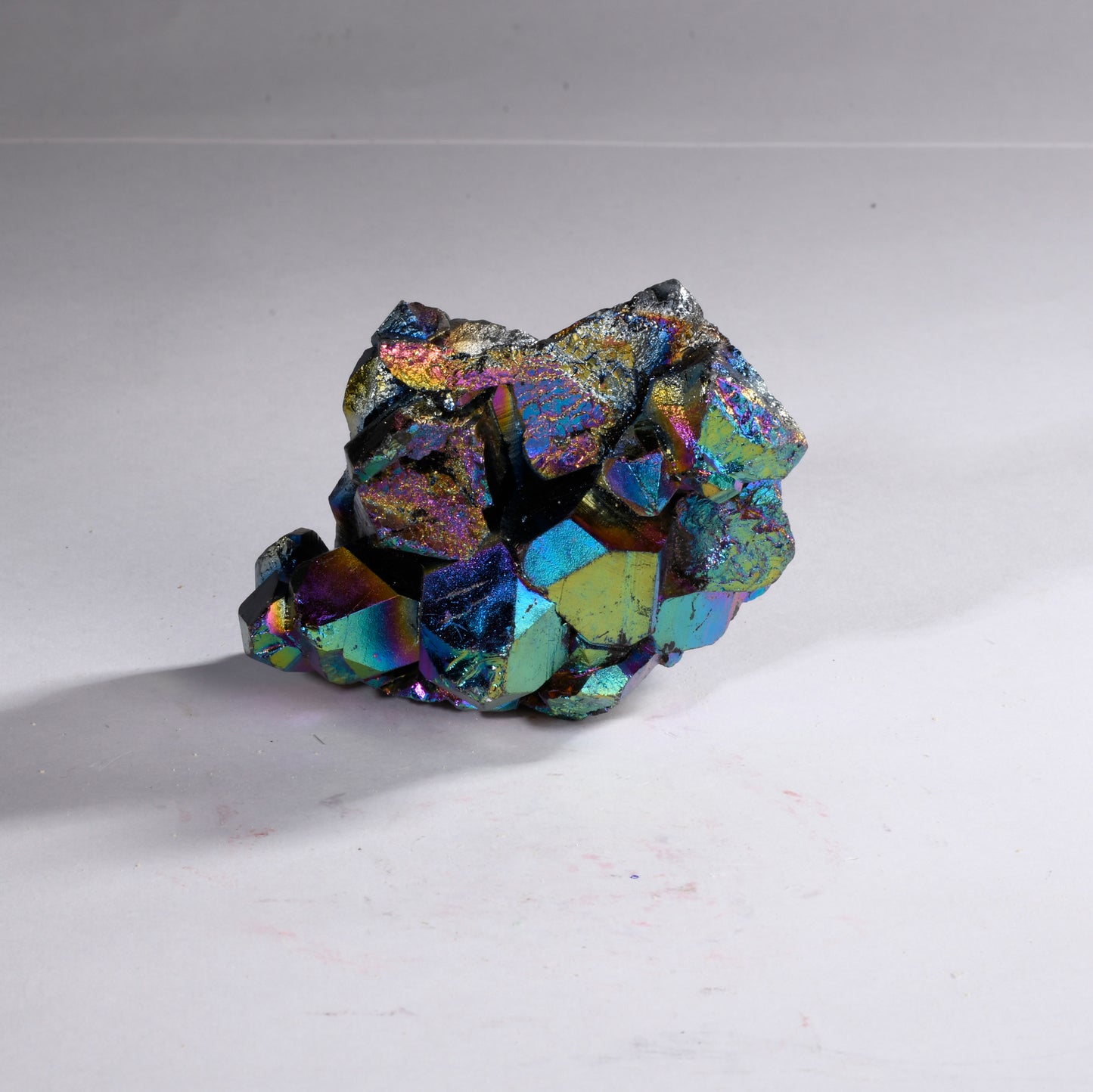 Real Titanium Aura Crystal Clusters