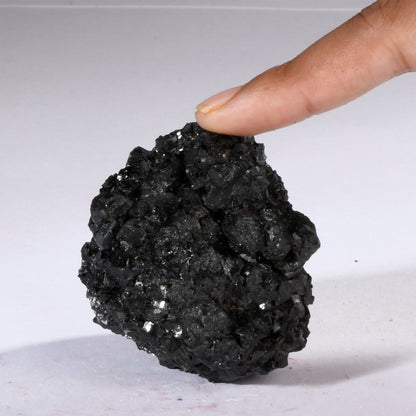 Real Black Tourmaline Crystal Clusters