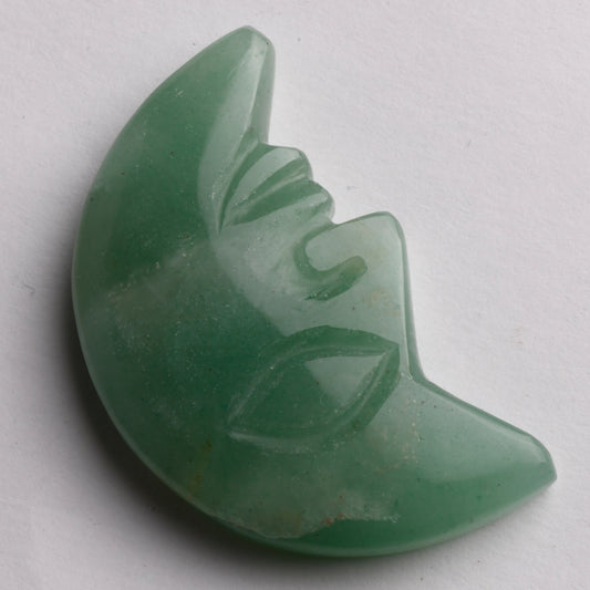 Green Aventurine Half Moon Shaped Crystal