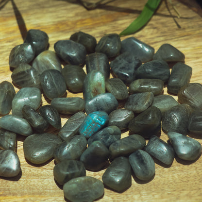 Labradorite Crystal Tumbles/Tumbled Stone